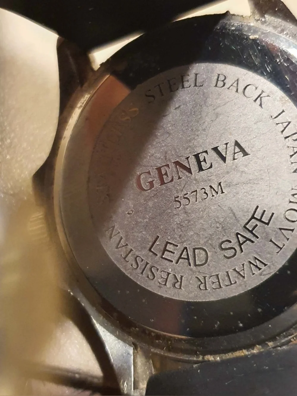 🦋10/$20🦋 Geneva Silver/White Rhinestone Silicone Women's Watch